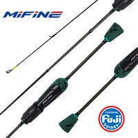 MIFINE SHOWTIME XUL Ultralight Spinning Fishing Rod 30T Lure 0.3-2G Fuji/RA Rings Hollow Tips for Freshwater Saltwater Fishing