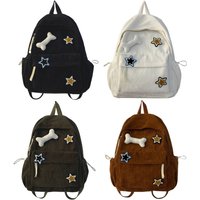 Y2K Fashion Backpack Star Pattern Bag Aesthetic Backpack Lightweight Laptop Bag for Women Perfect for School & Dropshipping