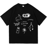 Lucky Charm Collage TShirt Wishbone Album Conan Gray Kid Krow 2026 Men/women Clothing Harajuku High Quality Tops TShirts