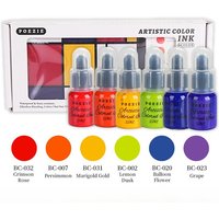 6-color 25ml Acrylic Ink Set Waterproof and Odorless Plaster Model Coloring Hand-painted Graffiti Watercolor