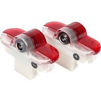 2X For Seat Alhambra 7M Leon 1M MK1 Toledo MK2 LED Car Door Logo Projector Welcome Ghost Shadow Warning Light Bulbs Accessories