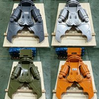 Customized Hydraulic Shear Double CylinderExcavator Rotating Demolition Attachment Scrap Steel Concrete Metal Pulverizer