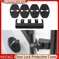 For Volkswagen VW Amarok 2018 2019 2020 2021 2022 Door Lock Cover Anti-Rust Door Limiting Stopper Case Protector Accessories