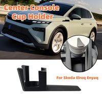 Car Center Console Cup Holder Coffee Soft Drink Bottle Rack Stowing Tidying For Skoda Elroq Enyaq Car Cup Storage Accessories