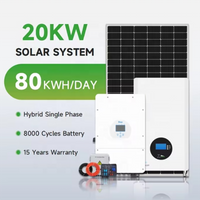 AU/NZS 4777 Certificate Jinko Solar Panels Solar Photovoltaic Systems 5kw 10Kw 20Kw 30kw 50Kw Solar Energy System Buy for Home