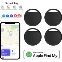 4pcs Mini Anti-lose Tracker For Apple Airtag Replacemen Via Find My Bluetooth GPS Tracker For Luggage Ios MFi Key Pet Car Finder