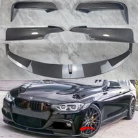 Front Bumper Lower Lip Spoiler Splitter Diffuser for BMW F30 F31 F35 3 Series M Sport 2012-2018 Front Knife Wind Blade Cover