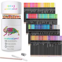 KALOUR Premium Colored Pencils,Set of 120 Colors,Artists Soft Core with Vibrant Color,Ideal for Drawing Sketching Shading