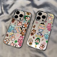 Cute cartoon Crybabys Phone Case for Samsung Galaxy S25 S24 S23 S22 S21 S20 Note20 FE Ultra Edge Plus 4G 5G Transparent Cover
