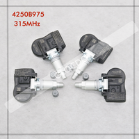 Capteur de pression d'opathie TPMS pour Mitsubishi, Outlander, I-ata, ev Lancer, Mirage, 315MHz, 4250B975, 4 pièces