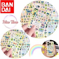 No Repeat Tamagotchi Die Cut Stickers Cute Mametchi Waterproof Cartoon Stickers High-value DIY Journal Desktop Decor Materials