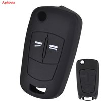 Silicone Remote Key Case Fob Shell Cover For Vauxhall/Opel Corsa Astra Vectra Tigra Zafira Signum Combo Meriva Car Accessories