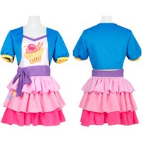 Pinkie Pie Cosplay Costume Fashion Uniform Suit Outfit Top Jackets Skirts Accessories Outfit Halloween Party Dress for Girl
