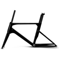 20inch Road Bike Frame Inner Cable Carbon Fiber Racing Road Bike Frames Thru Axle 451 Racing Road Bike Wheelset Disc Brake