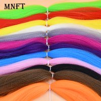 2Packs Flash Synthetic Tying Fiber for Saltwater Jig Hook Assist Lure Making & Fly Fishing Streamer Material