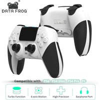 DATA FROG Wireless Controller For PS4 / PS4 Pro / PS4 Slim Gamepad For PC Joystick