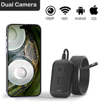 WiFi Borescope 1080P Camera Single Dual Triple Lens Wireless Endoscope with LEDS Waterproof for For Android iOS