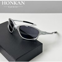 AliExpress HONKAN.WZ TR90 Polarized Sport Sunglasses Sun Glasses Goggles UV400 Windproof Sunglasses For Men Cycling Women Retro De Sol Masculino