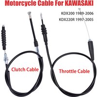 Motorcycle Throttle Cable Clutch Wire for KAWASAKI KDX200 KDX 200 1989-2006 KDX220R KDX220 KDX 220 R H6F 1997-2005 200CC 220CC