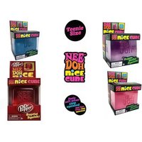 NeeDoh/%! Trending Jellyfish & Cube1 Squish Toy, Soft Jelly Squeeze Stress Relief Fidget Toy!, Sensory NeeDoh for Kids & Adults