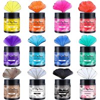 12 Colors UV Dipping Resin (Special for Wire Shapes) – 100g/3.6oz per bottle, ideal for jewelry making and craft DIY.
