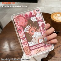 Slim transparent Kindle/Kobo case For 2024 Kobo Libra/Clara,Kindle Paperwhite12/5,10th/11th,Light protective cover for reading.