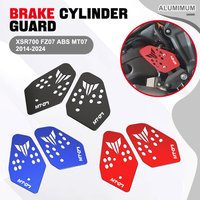Motorcycle Accessories FootPeg Footrest Heel Plates Foot Rest Pegs Pedal Guard Extension FOR YAMAHA MT07 XSR700 FZ07 2014-2024
