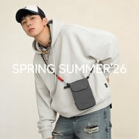 Dormin Anti-theft Brush Certificate RFID Storage Bag Outbound Outdoor Mobile Phone Crossbody Bag Travel Vertical Shoulder Bag
