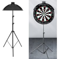 Dartboard Stand with Freestanding Tripod Foldable Heavy Duty Easy To Assemble Dart Board Stand Holder for 17in 18in Dartboards