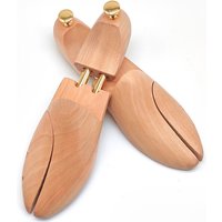 1 Pair Lotus wood Adjustable Shoe Shaper Men's Shoe Tree Stretcher Support For Men Boot Expander Device