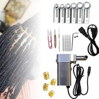 Dreadlocks Maker with 6 Head, Electric Dreadlock Machine for Loc, Mini Handheld Dreadlock Crochet Braiding Machine