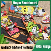 Clearance Sale Blister Card Finger Boarding Finger Scooter Finger Skateboar with Metal Bridge Skate Trucks For Kid Toys Gift