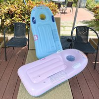 Thickened Inflatable Children's Surfboard, Water Floating Row, Enlarged Water with Handle, Children Learn To Swim Floating Board