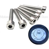 6X Fuel Tank Cap Screw For BMW R1200GS ADV R1200RT K1600B K1600GTL R1200R S1000XR K1200R K1300R K1300GT