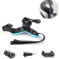 AliExpress ERIKOLE Action Camera Motorcycle Helmet Mount for GoPro Hero 13 12 11 10 9 Cycling Mount for DJI Action 6 5 4/Insta360 X4 X5 Accessories