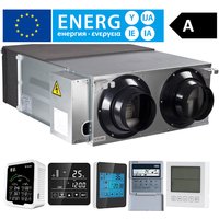 Fresh air Ventilation System 350m3/h Home Heat Recovery Ventilation System