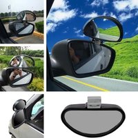 Car Blind Spot Mirror HD Convex Rearview Mirror Wide Angle Auxiliary Side View Mirror For Safe Driving Parking