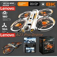 Lenovo A21 Pro Drone 3battery 4k8K GPS Professional Aerial Photography Remote Control Aircraft 5G HD Camera Quadcopter Toys UAV