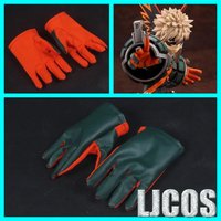 CyHero Academia Anime Katsuki Bakugo Cosplay Costume Gloves Boxing Gloves Props Cos For Kacchan Hallowmas Comicon Women Men