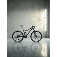 AliExpress NONE Soft Tail Mountain Bike, Dual Shock Absorbing Cross-Country Mountain Bicycle,Downhill Bicycle Double Disc Brake, 24/27/30 Speed,