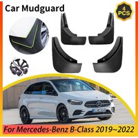 4PCS Car Mudguards for Mercedes-Benz B-Class W247 B 2019 2020 2021 2022 Mudflap Splash Guards Mud Flaps Fender Auto Accessories