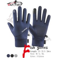 AliExpress WALK FISH Fishing Gloves Waterproof Non-slip Cycling Running Mittens Sports Windproof Thermal Fleece Snowboard Snow Ski Gloves