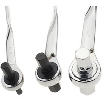 Multi Tool Double End Wrench 1PC High Quality CR-V Ratchet Allen Wrench Ratchet Wrench Key Hex Metric 4-17mm