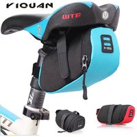 AliExpress NONE Wholesale Fashion Mountain Bike Riding Bicycle Tail Bag Bike Saddle Bag,Wind Resistance Design Bicycle Seat Bag