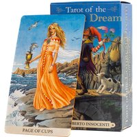 The Longest Dream Tarot Cards 78pcs Deck with Instruction Booklet, Ideal for Enthusiasts and Board Game Lovers