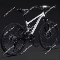 Full Suspension Mountain Bike 30 Speed All Terrain Adult Bicycle for Downhill Trail and City Commuting