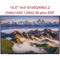 B160QAN03.Z 2560x1600 120HZ 40 pins EDP Original Panel Matrix Laptop LCD screen IPS 16.0'' inch