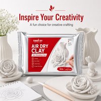 Air Dry Clay Art Kit, No Bake Modeling Clay for Graffiti Painting, Handmade Crafts, Creative DIY Projects and Art Supplies
