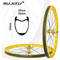 RUJIXU Carbon Spokes 1334g 29inch Mtb Wheels Carbon Wheelset 60T Ratchet Hub 110x15 148x12mm BOOST Ultra-light MTB BIike wheel