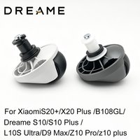 Original DREAME Vorderrad-Zubehör kompatibel mit Dreame S10 S10 Plus L10S Ultra D9 MAX Xiaomi S20+x20+ Staubsauger